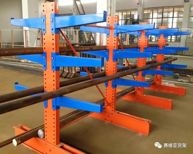 懸臂式閣樓貨架,伸縮式懸臂貨架,雙面懸臂貨架